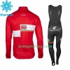Fietskleding (Fietsshirt Lange Mouw + Lange Koersbroek) 2017 Lotto-Soudal N001 Winter Thermal Fleece